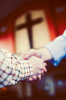 church_hand shaking
