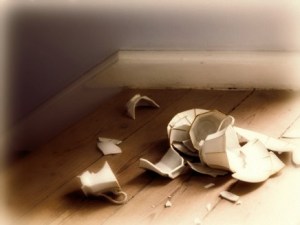 broken cups